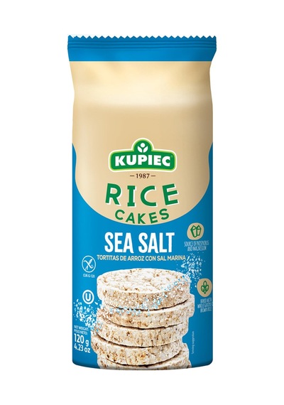 Kupiec Deniz Tuzlu Pirinç Patlağı 120 G - 8 Adet Tarı