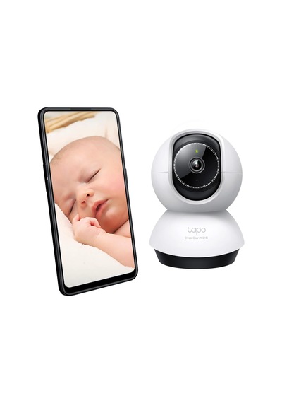 Tp-link Pan/tilt Aı Akıllı Ev Güvenliği Wi-fi Kamera, Bebek Monitörü, 2k, 4mp, Aı Algılama Ve Bildirim, Gece Görüşü, İki Yönlü Ses, Ses Ve Işık Alarmı, Sd Kart Yuvası, Hub Gerekmez Tc72