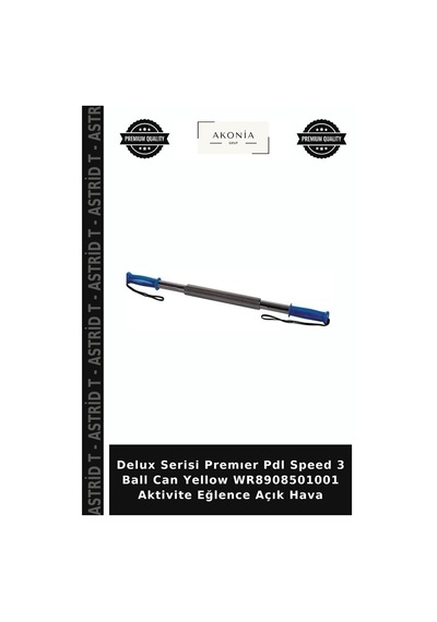 Delux Serisi Premıer Pdl Speed 3 Ball Can Yellow Wr8908501001 Aktivite Eğlence Açık Hava