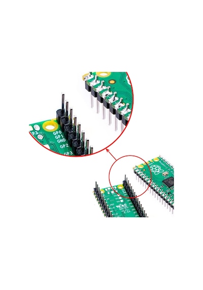 5 Adet 1x40 Pin Erkek Header Tek Sıra 2.54mm 180 Derece Kırılabilir Bölünebilir Konnektör Soket