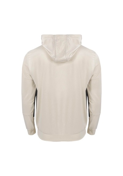 Maraton Boxy Erkek Kapüşonlu Bej Sweatshirt Bej