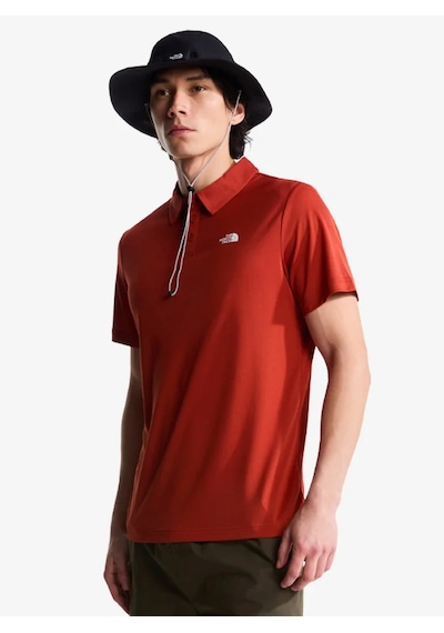 The North Face M Tanken Polo Erkek Polo Yaka Tişört Kahverengi
