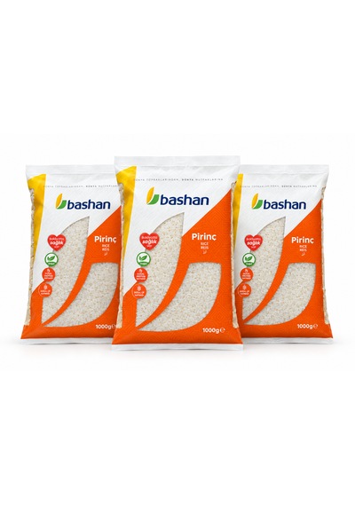 Başhan Osmancık Pirinç 1000 G 3 Adet