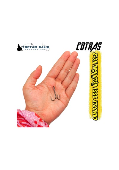 Camorex 3551 Üçlü Çarpma İğne No:2 100 Adet - 27.50 Mm