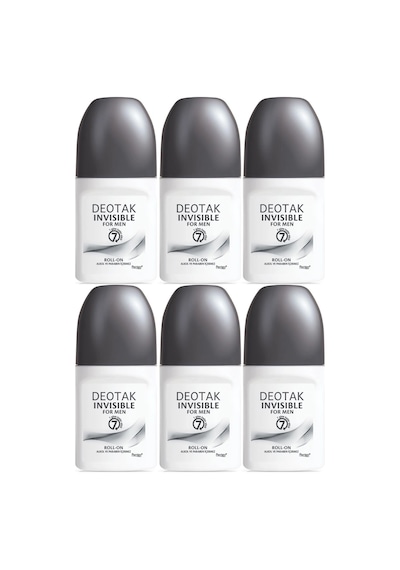 Deotak Roll-on 35ml Invısıble Formen/erkek 6 Lı Set