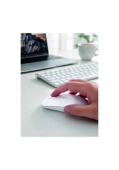Ergonomik Şarjlı Fare, Çift Modlu Kablosuz Bluetooth Mouse Belirtilmemiş
