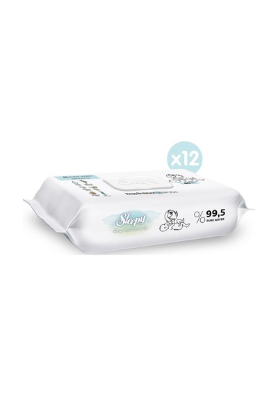 Sleepy Islak Mendil Bio Natural Yeni Doğan 40x12 Adet Tekli
