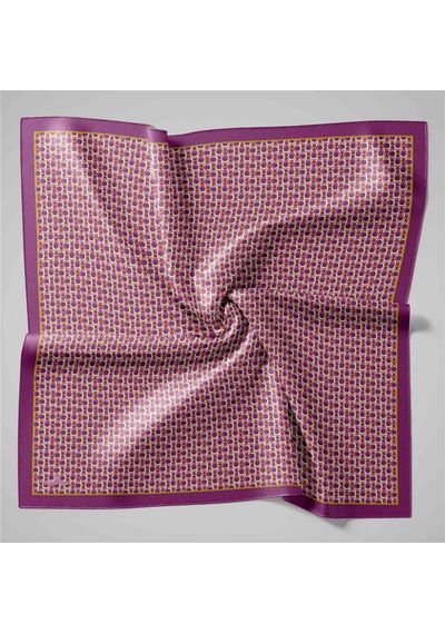 Silk Home Olinda Eşarp 48005-15 Fuşya, Asit, Yeşil, Çingene Pembe