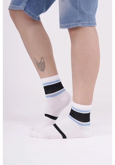 The Socks Company 981p 3 Çift Pamuk Kadın Tenis Çorap Çok Renkli