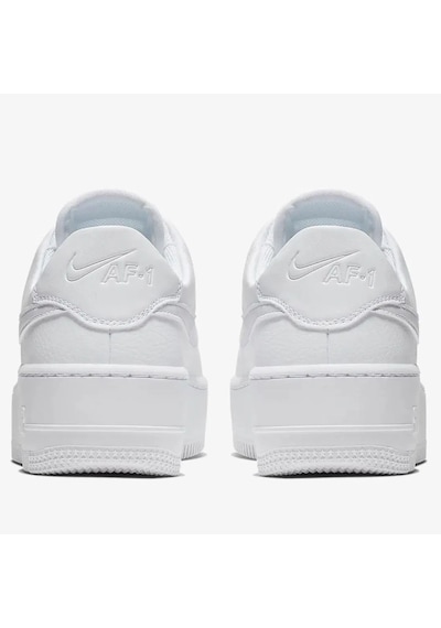 Nike Air Force 1 Sage Low Leather Womens Sneaker White Hakiki Deri Kadın Günlük Spor Ayakkabı Beyaz Beyaz Nike Air Force 1 Sage Low Leather Womens Sneaker White Hakiki Deri Kadın Günlük Spor Ayakkabı Beyaz Beyaz