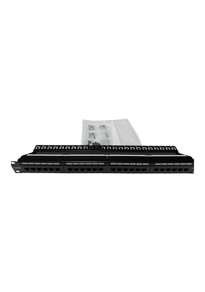Ager Ac-611-24e 1u 24 Port Cat6 Patch Panel Dolu