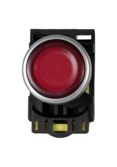 Yaylı Ledli Stop Buton 220 V Kırmızı