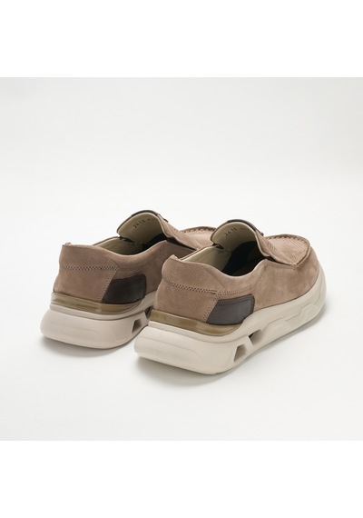 Sneaker Erkek Og-2413 John May 923-144 Gri Havlu Nbk-kahve Marsel