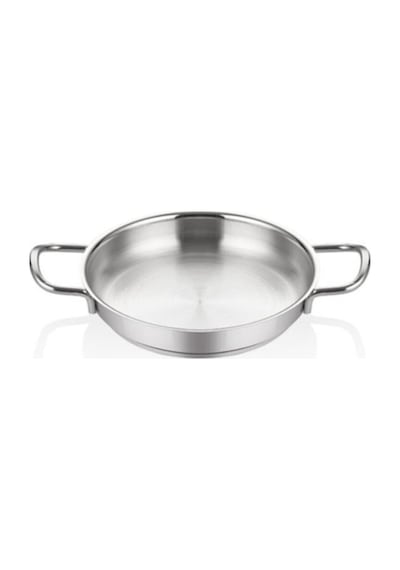 Çelik Yumurta Sahanı 22 Cm Gri