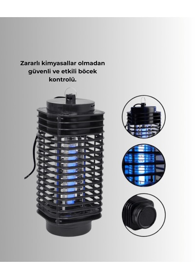 Uv Işıklı Böcek Kapanı Kimyasalsız Uczzzjy300sineklik-6