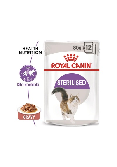 Sterilised Gravy Kısırlaştırılmış Yetişkin Kedi Yaş Maması 85 Gr 12