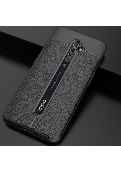 Oppo Reno 2Z Kilif Deri Tarzi Niss Silikon Case 416793861