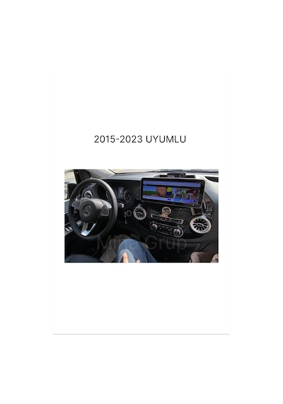 Snp Serisi Mercedes Vito 2015 İle 2023 Uyumlu 12.3 İnç Tesla Nbt Tasarım Android Multimedya Sistemi 6-128 Gb Hafıza Carplay Android Auto Ve Geri Görüş Kamerası