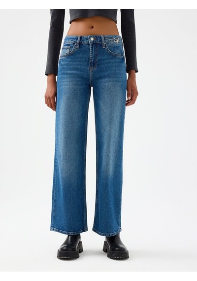 LOFT Bella Regular Fit Kadın Pantolon Lf2041768 Q1.v1 Denim