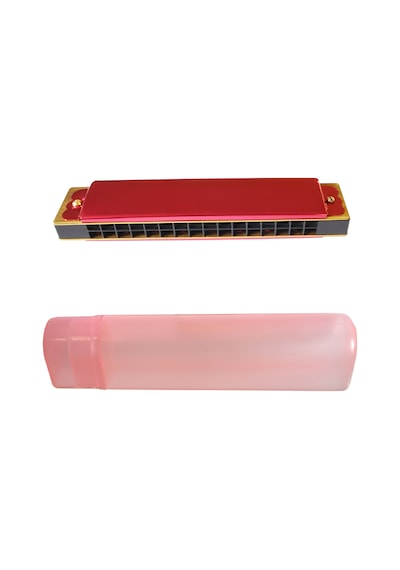 Jwin JM-16MP 16 Delikli Mızıka (Harmonica) - Kırmızı