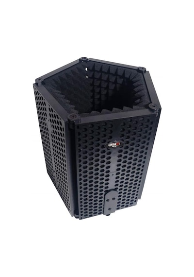 Midex Pf-43 Mikrofon Ses Yalıtım Izolasyon Paneli 5 Bölümlü Ayakl