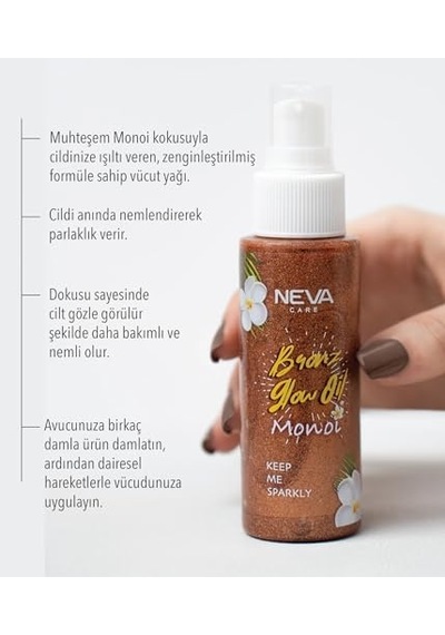 Tr Monoi Bronz Glow Oil Parlayan Vücut Yağı 75 Ml