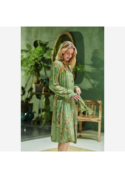 Pip Studio Yeşil Viscose Kimono