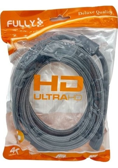 Fully G-507e 15 Metre Örgülü Gold Uçlu Hdmı Kablo