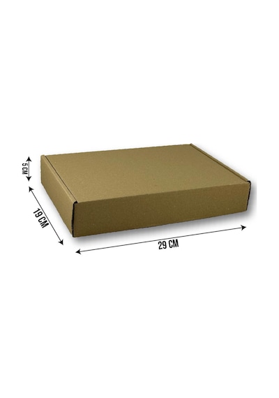 19x29x5cm Kilitli Dayanıklı E-ticaret Karton Kargo Kutusu 1000 Adet