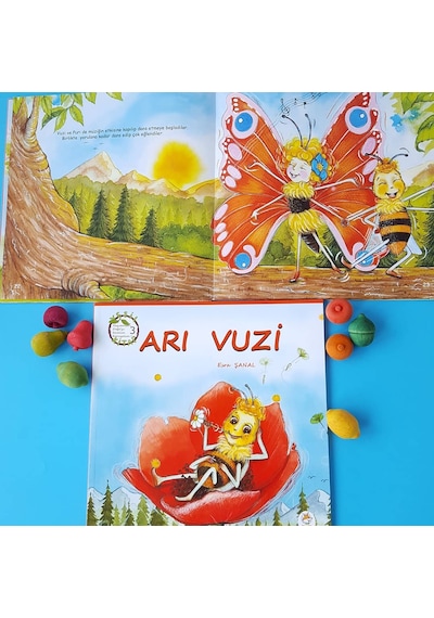 Yeşil Kitap Serisi - 4 Adet Okul Öncesi Resimli Hikâye Kitabı / 5 yaş +