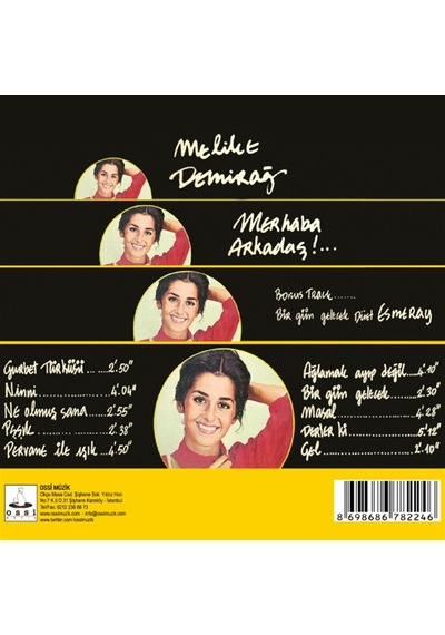 Melike Demirağ - Merhaba Arkadaş CD