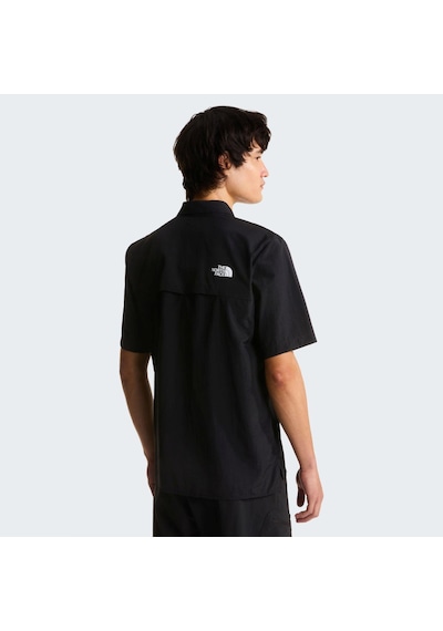 The North Face M Packable Short Sleeve Shırt Erkek Tişört Nf0a8ftqjk31 Siyah