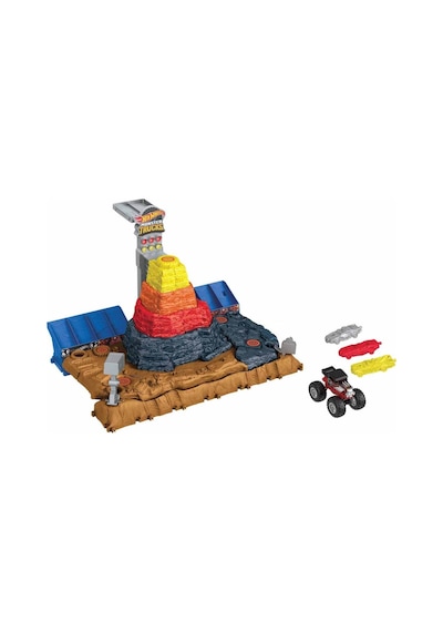 Hot Wheels Monster Trucks Muhteşem Çarpışma Arenası Hnb96 Karışık