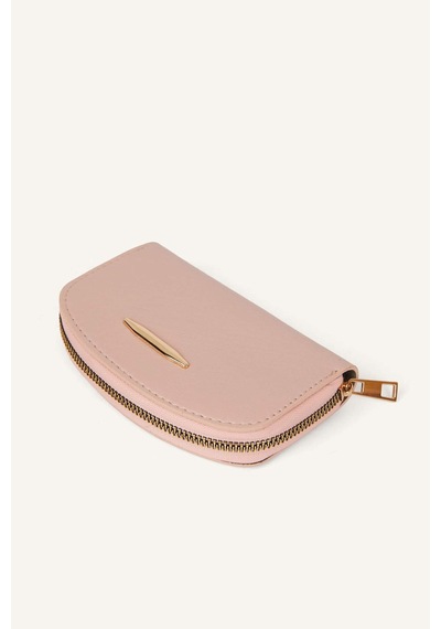 Defacto Kadın Suni Deri Pudra Cüzdan I1086axnspn599 Pembe-pn599