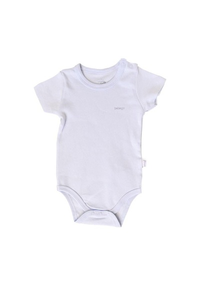 Bebengo Kısa Kollu Bebek Body Bu4021 Beyaz