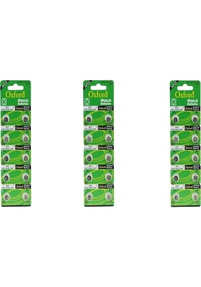 Oxford AG3 LR41 392A Düğme Pil 10 x 3'lü