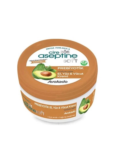 Jenerik Cire Aseptine Soft Avokado Özlü Yoğun Nemlendirici Prebiyotikli Krem 200 Ml
