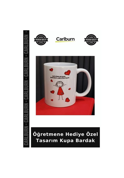 Öğretmene Hediye Özel Tasarım Kupa Bardak Akademik Kutlama Okul Hatırası Kahve Molası Çok Renkli