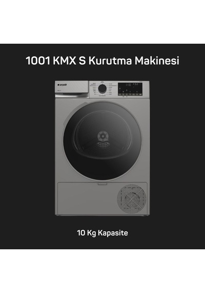 Arçelik 10120 MXS Çamaşır Makinesi - 1001 KMX S Kurutma Makinesi