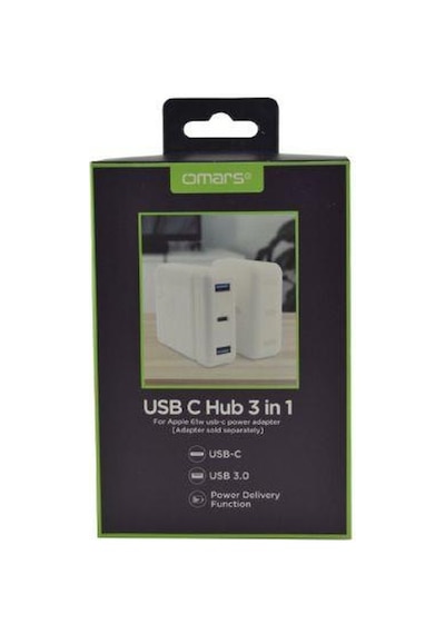 Omars Apple Uyumlu iOS 61W Şarj Cihazı için Usb Type-C Dönüştürücü