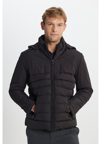 AC&Co / Altınyıldız Classics Erkek Sıyah Standart Fit Normal Kesim Çıkma Kapüşon Dik Yaka Yan Cepli Mont Siyah AC&Co / Altınyıldız Classics Erkek Sıyah Standart Fit Normal Kesim Çıkma Kapüşon Dik Yaka Yan Cepli Mont Siyah