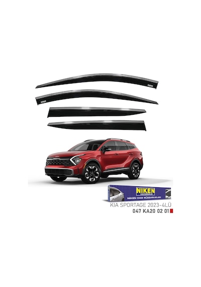 Niken Kia Sportage Cam Rüzgarlığı Kromlu 2023+ Niken 047 Ka20 02 01