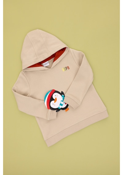U.S. Polo Assn. Erkek Çocuk Taş Kapüşonlu Sweatshirt 50293489-VR049