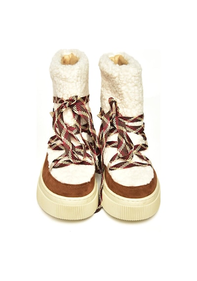 Fox Shoes T476500702 Taba Süet Kalın Tabanlı Kadın Bot Taba Fox Shoes T476500702 Taba Süet Kalın Tabanlı Kadın Bot Taba