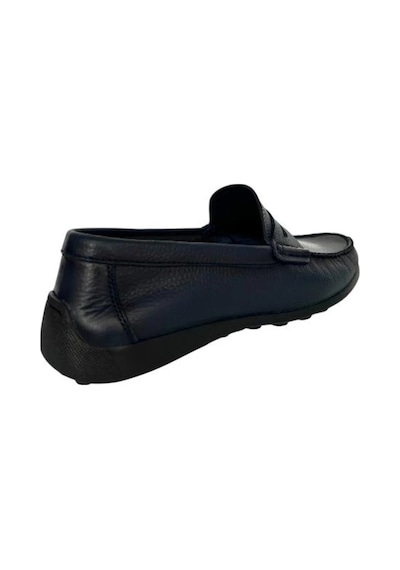 Kemal Tanca 887 2556 Erkrk Hakiki Deri Loafer Ayakkabı Lacivert