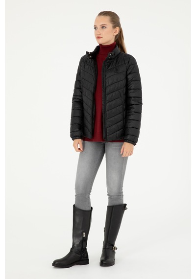 U.s. Polo Assn. Kadın Siyah Mont 50292657-vr046 Siyah