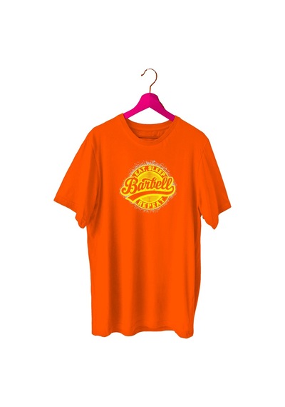 Bluu Barbell Sporcu T-Shirt Bisiklet Yaka (528818981)