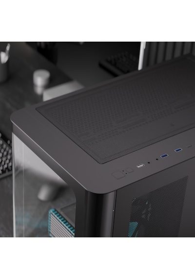 Aerocool P500c 850w 80+ Gold Atx 3.1, 4x12cm Mirror A-rgb Fanlı,