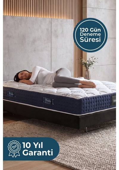 Magnicool 10 Firm Memory Foam Yatak 5 Bölgeli Destek Serin Uyku Teknolojisi Made İn Italy