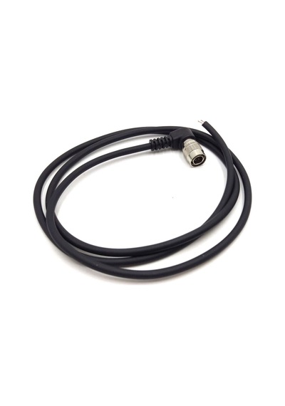 Sound Device 644 633/ Zoom F4 F8 İçin 1m Dik Açılı Hirose 4 Pin Erkek Güç Kablosu